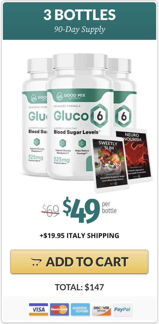 Gluco6 90 day supply