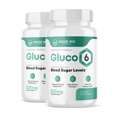 Gluco6 supplement jar